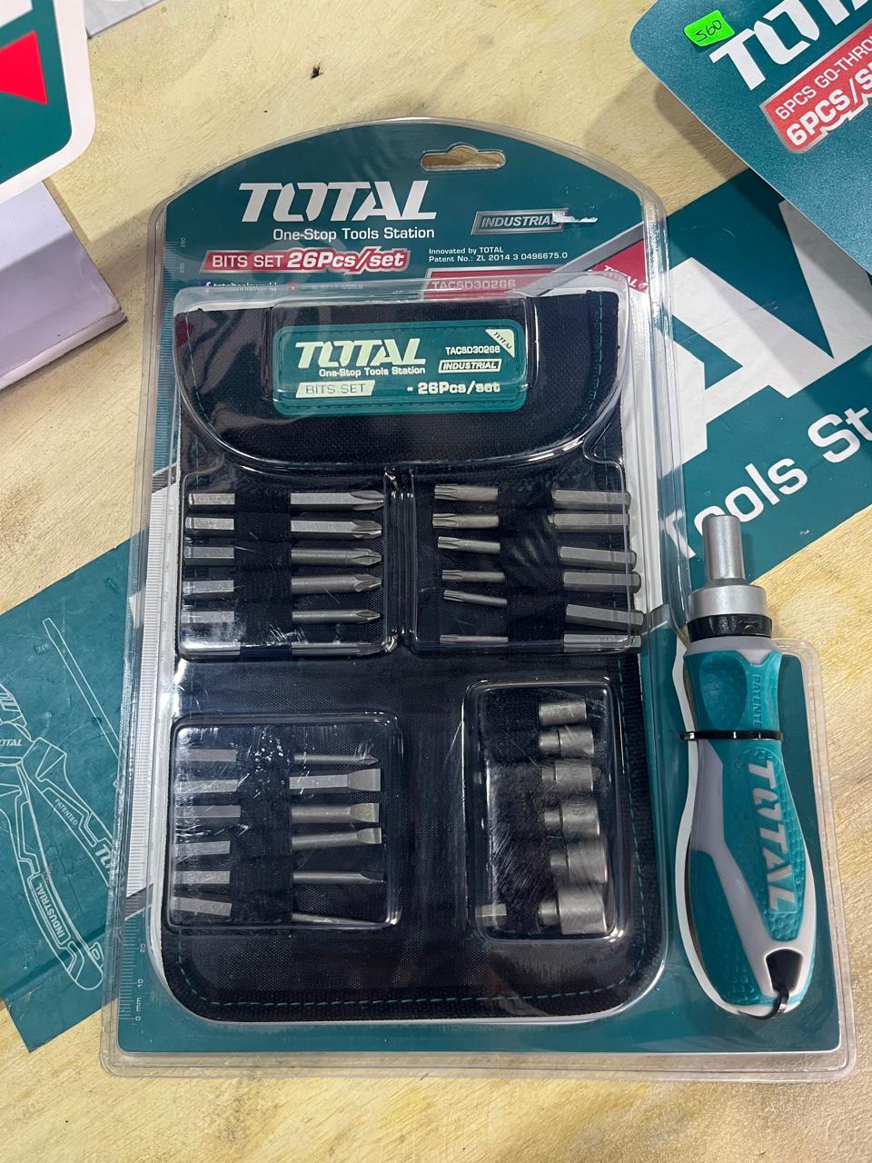 KIT DESTORNILLADORES 26PZ TACSD30266